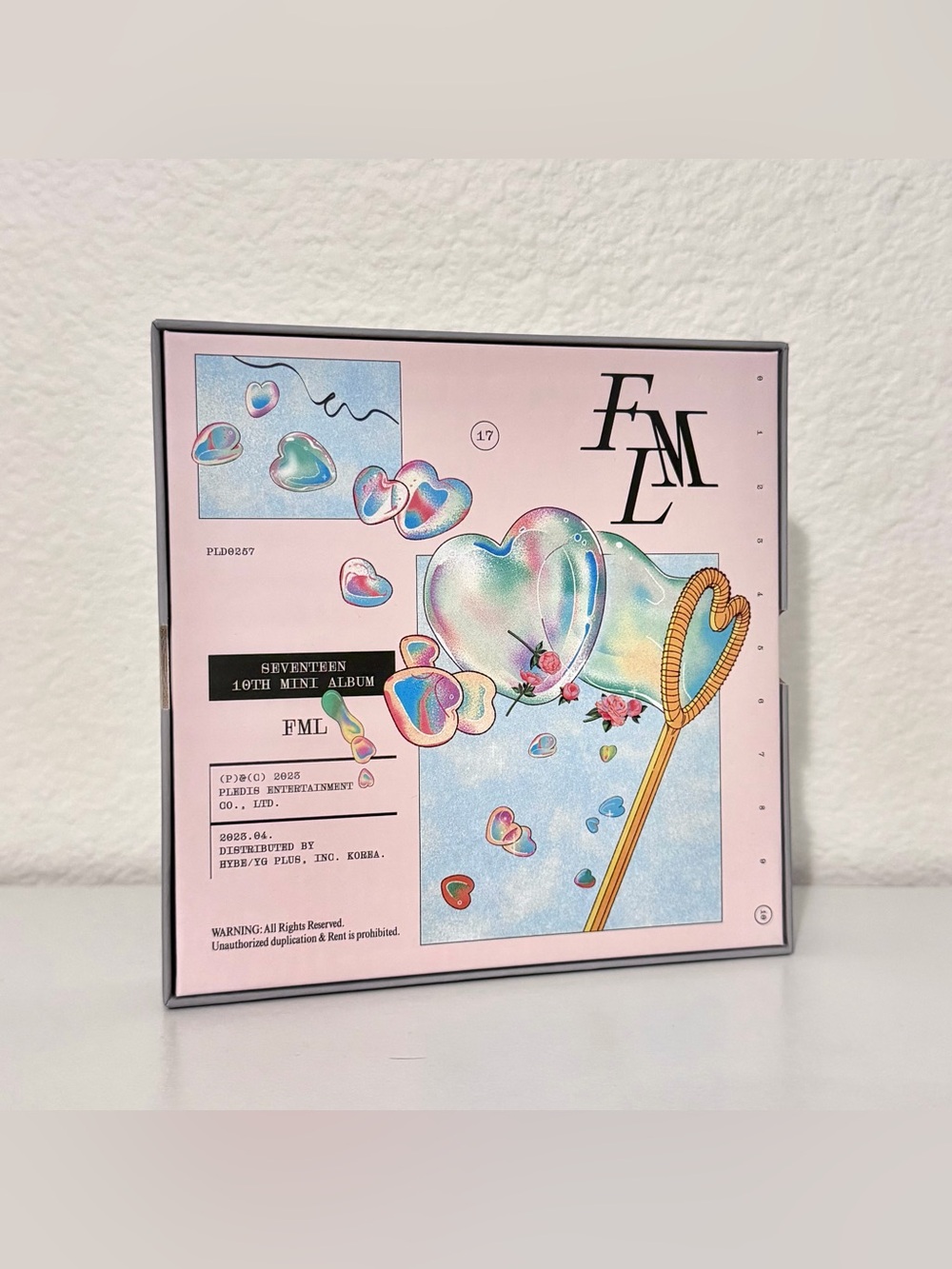 SEVENTEEN FML 10th Mini Album | Carat Ver. | WOOZI Mini Photocard Binder